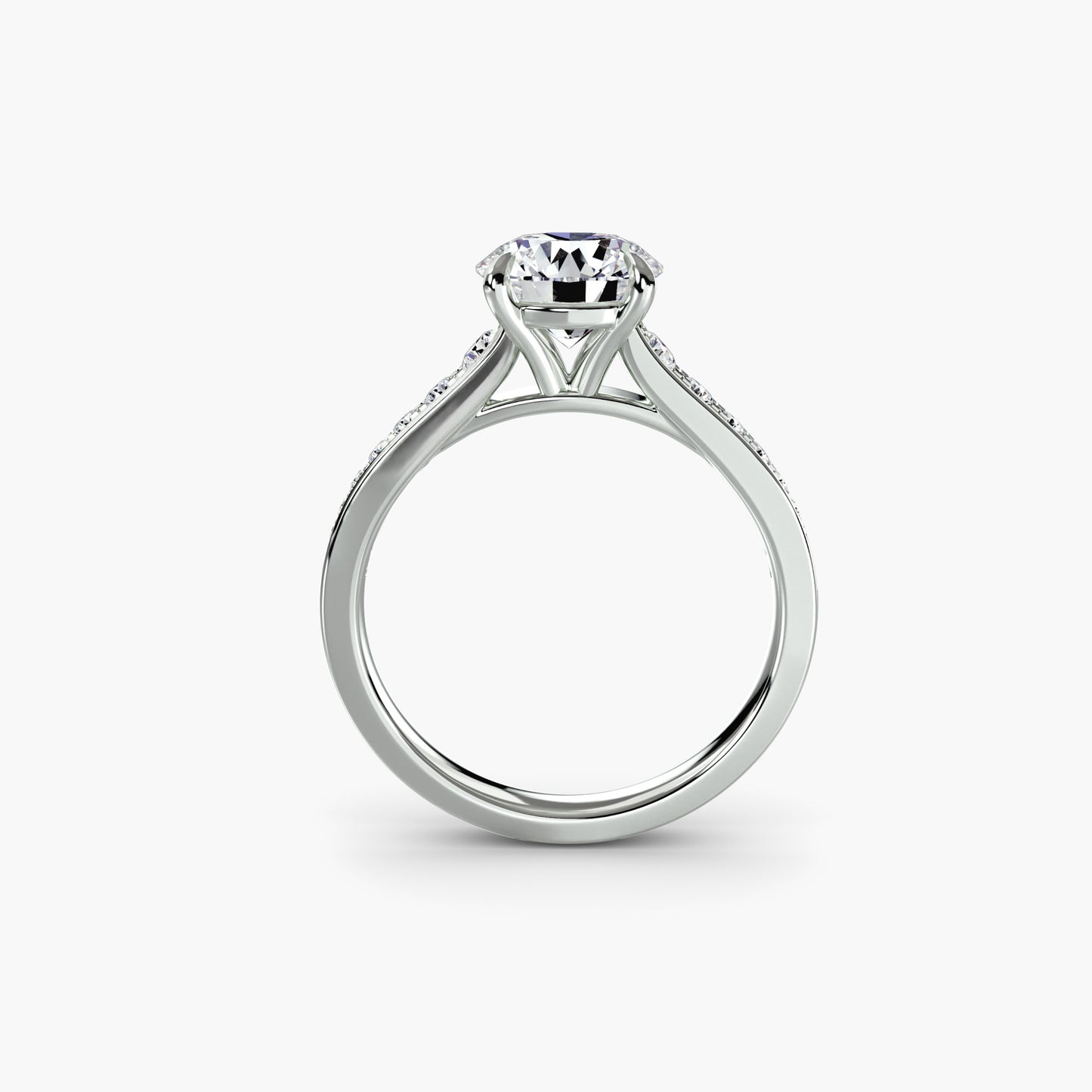 Solitaire with Pavé Classic
