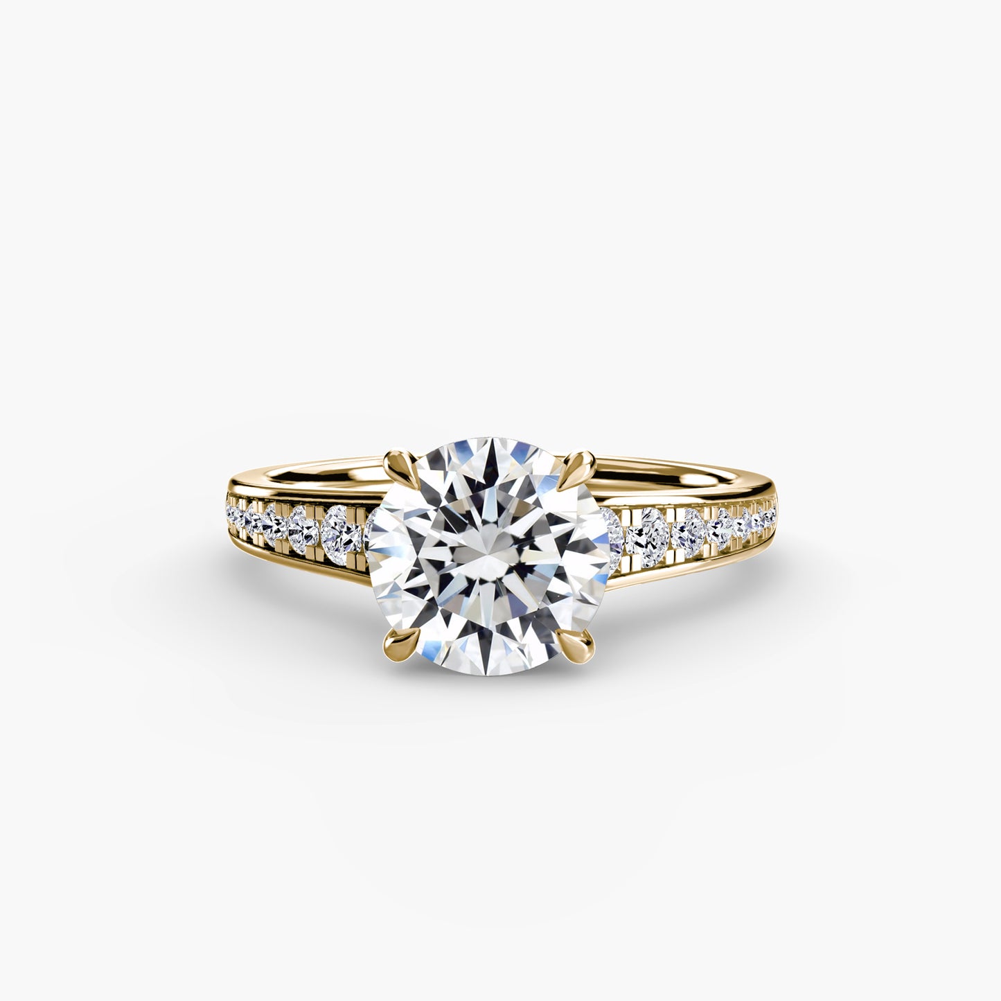 Solitaire with Pavé Classic