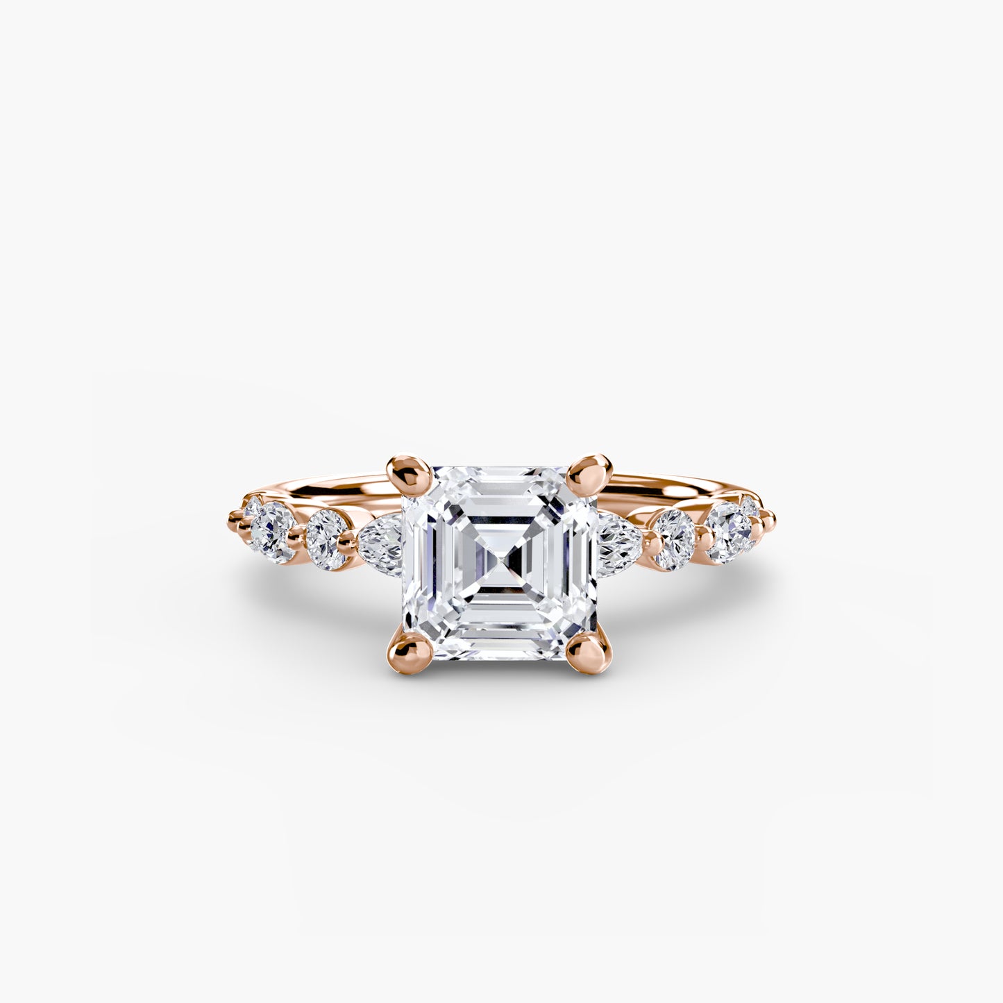 Solitaire with Eternity Pavé Brilliance