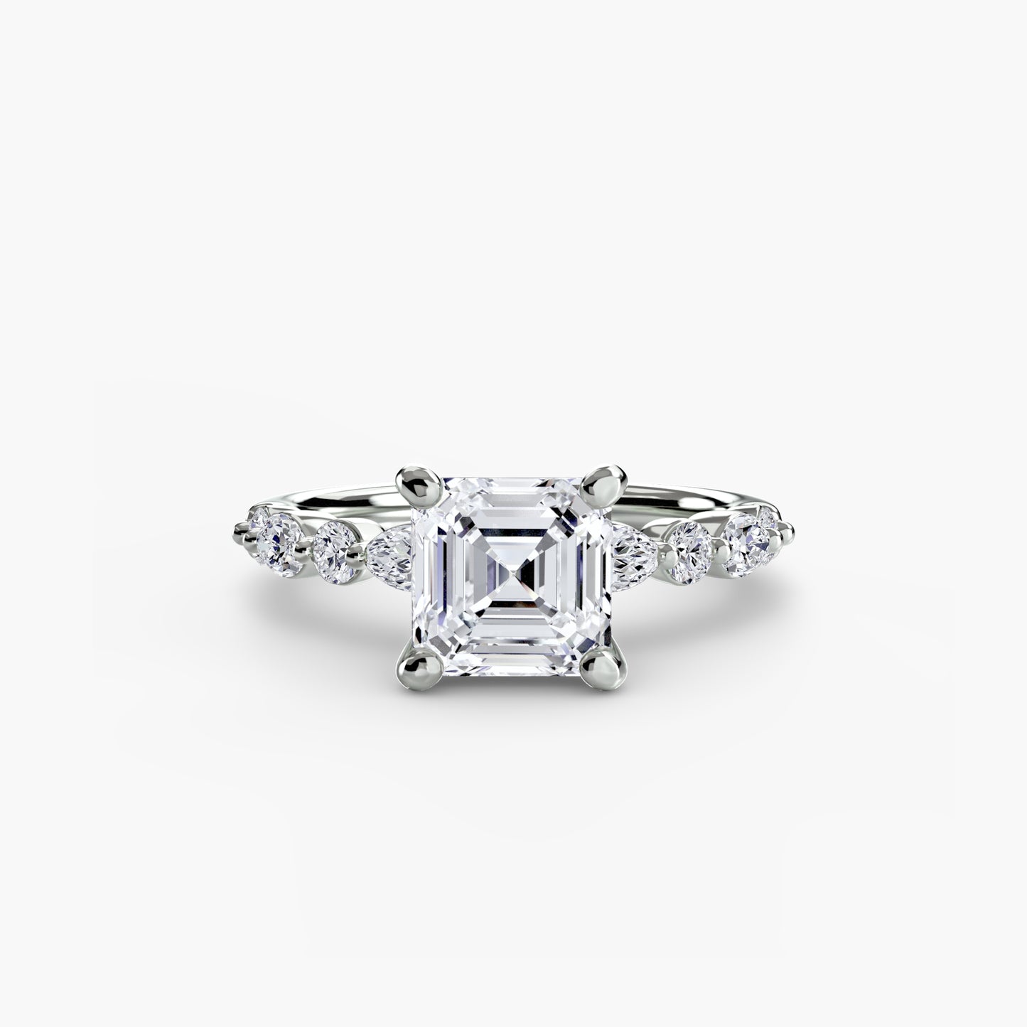 Solitaire with Eternity Pavé Brilliance
