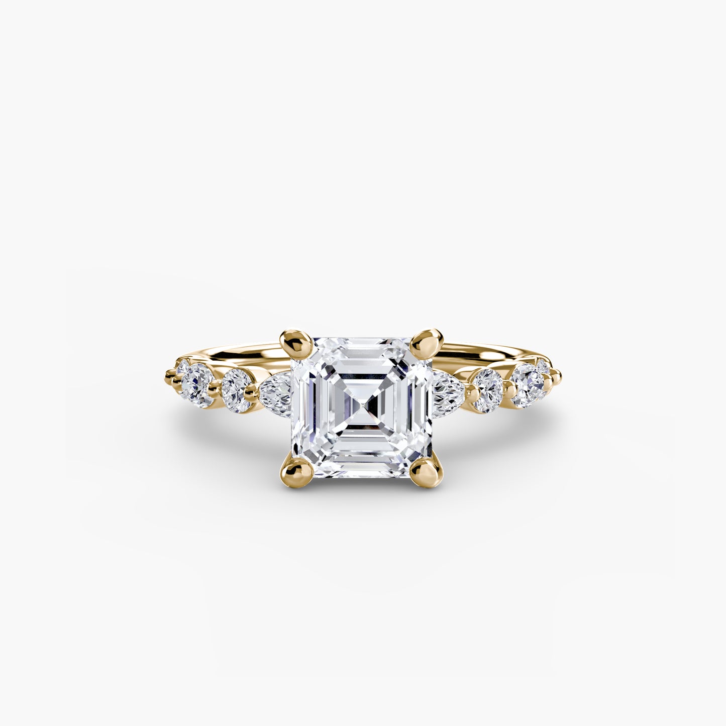 Solitaire with Eternity Pavé Brilliance