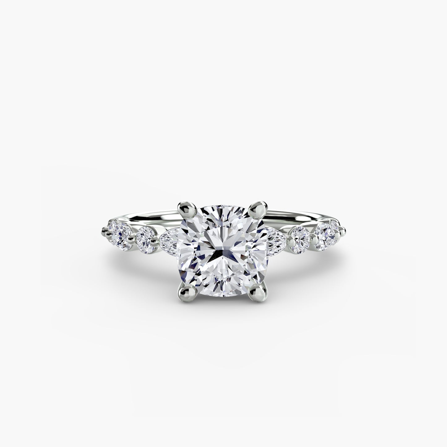 Solitaire with Eternity Pavé Brilliance