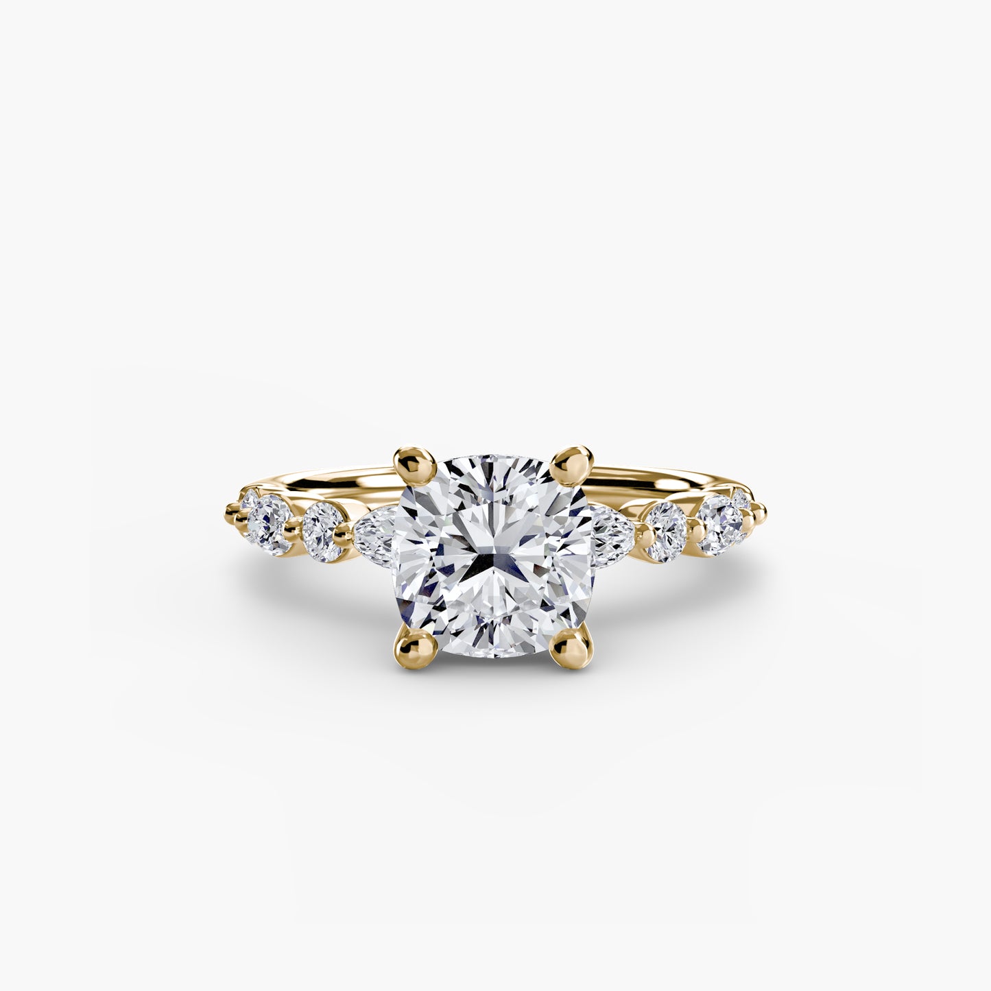 Solitaire with Eternity Pavé Brilliance