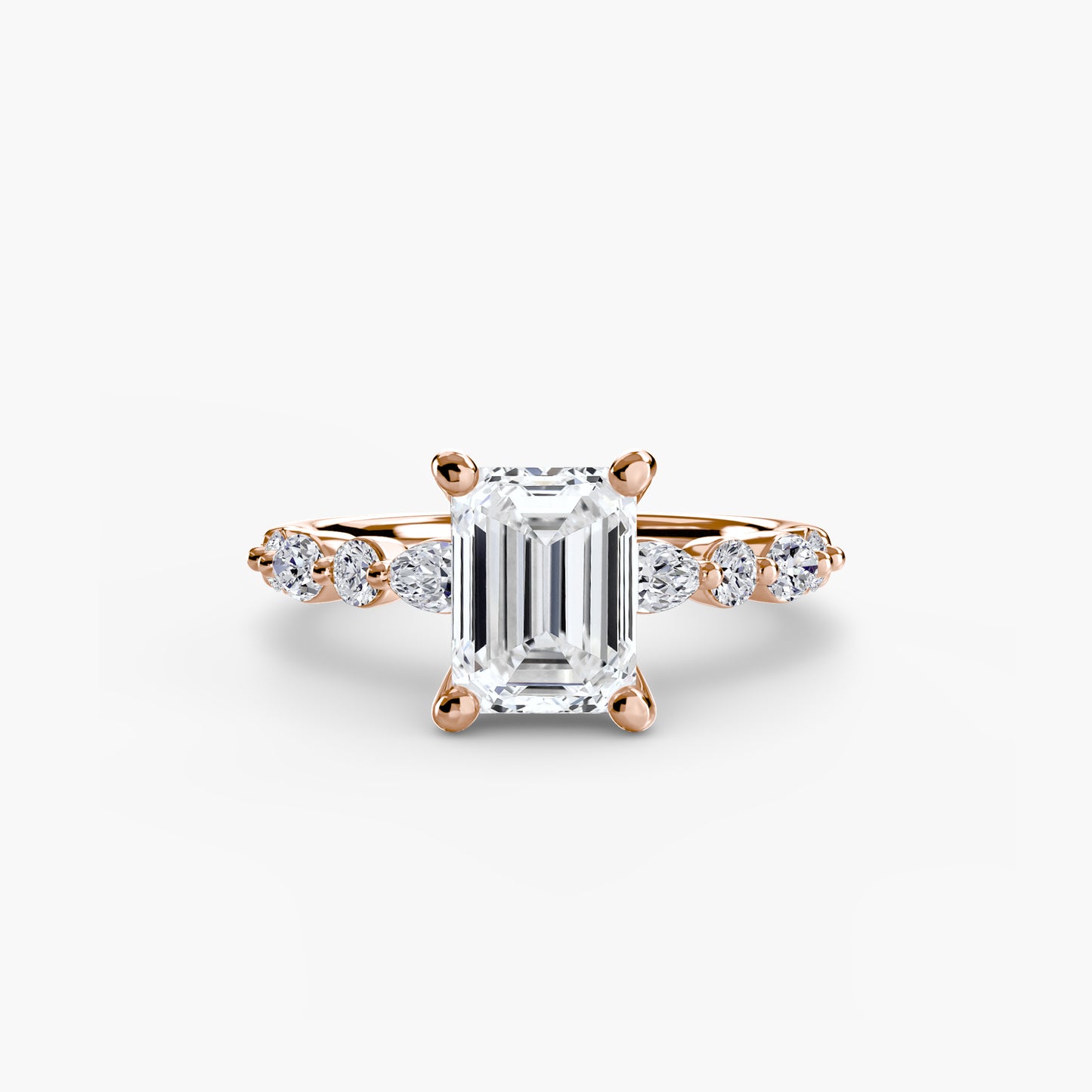 Solitaire with Eternity Pavé Brilliance