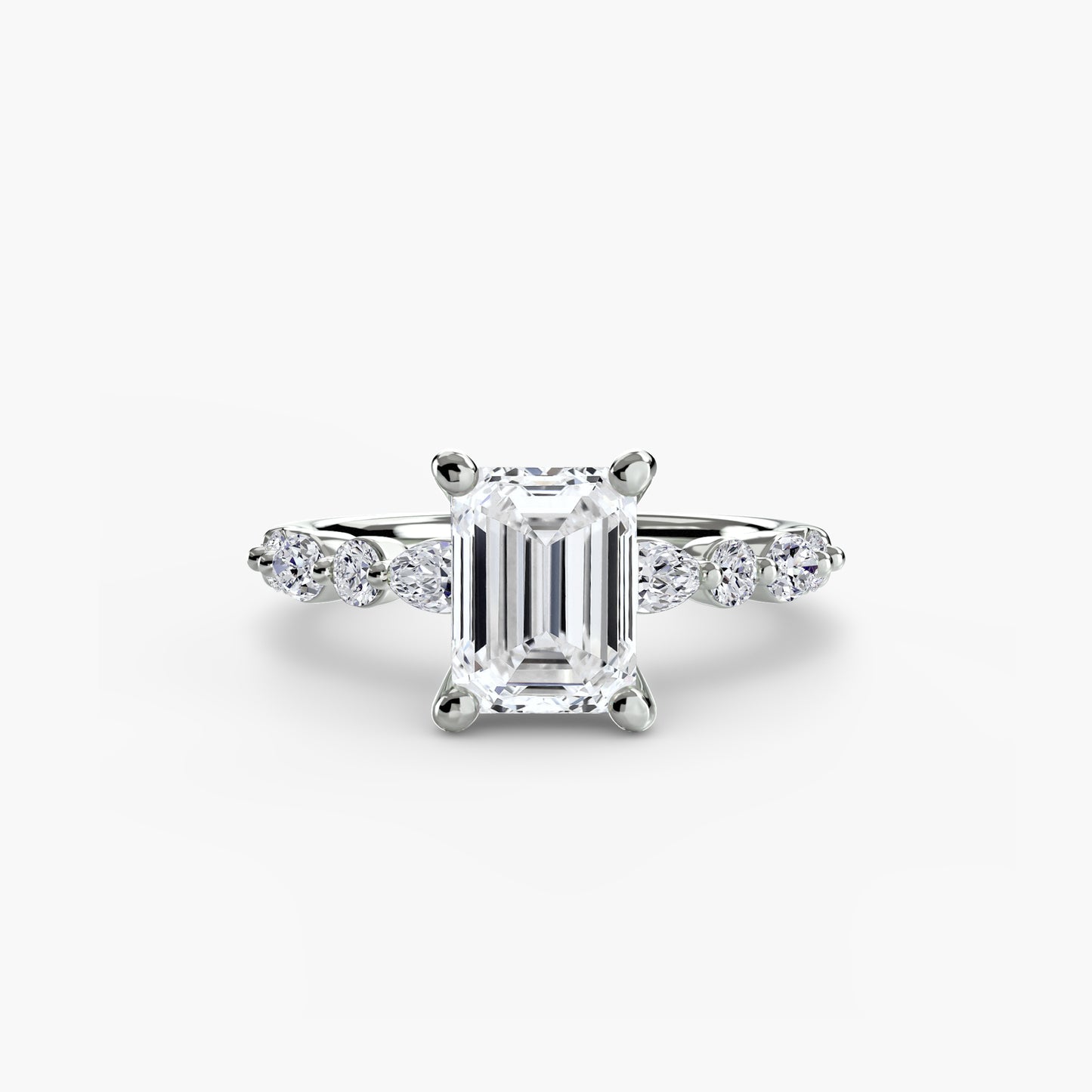 Solitaire with Eternity Pavé Brilliance