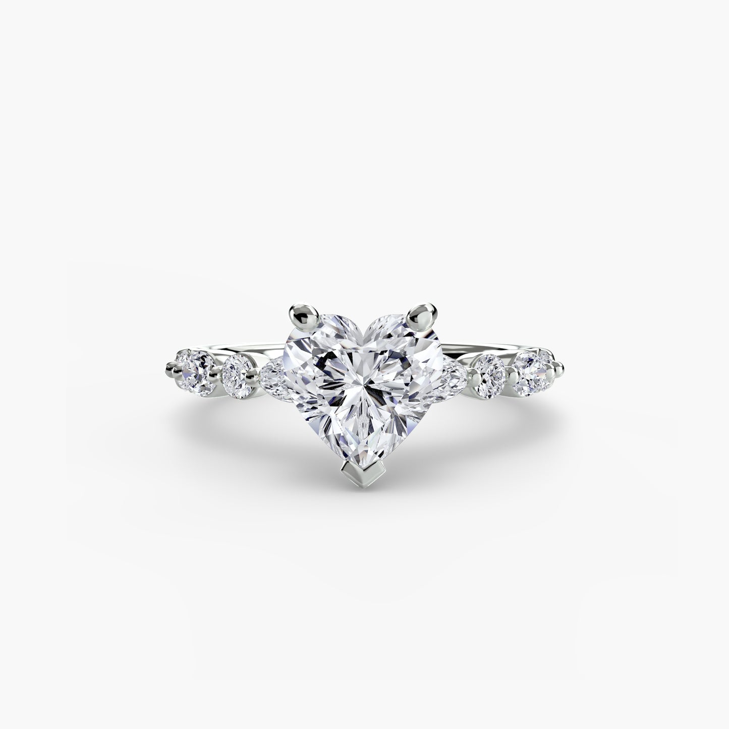 Solitaire with Eternity Pavé Brilliance