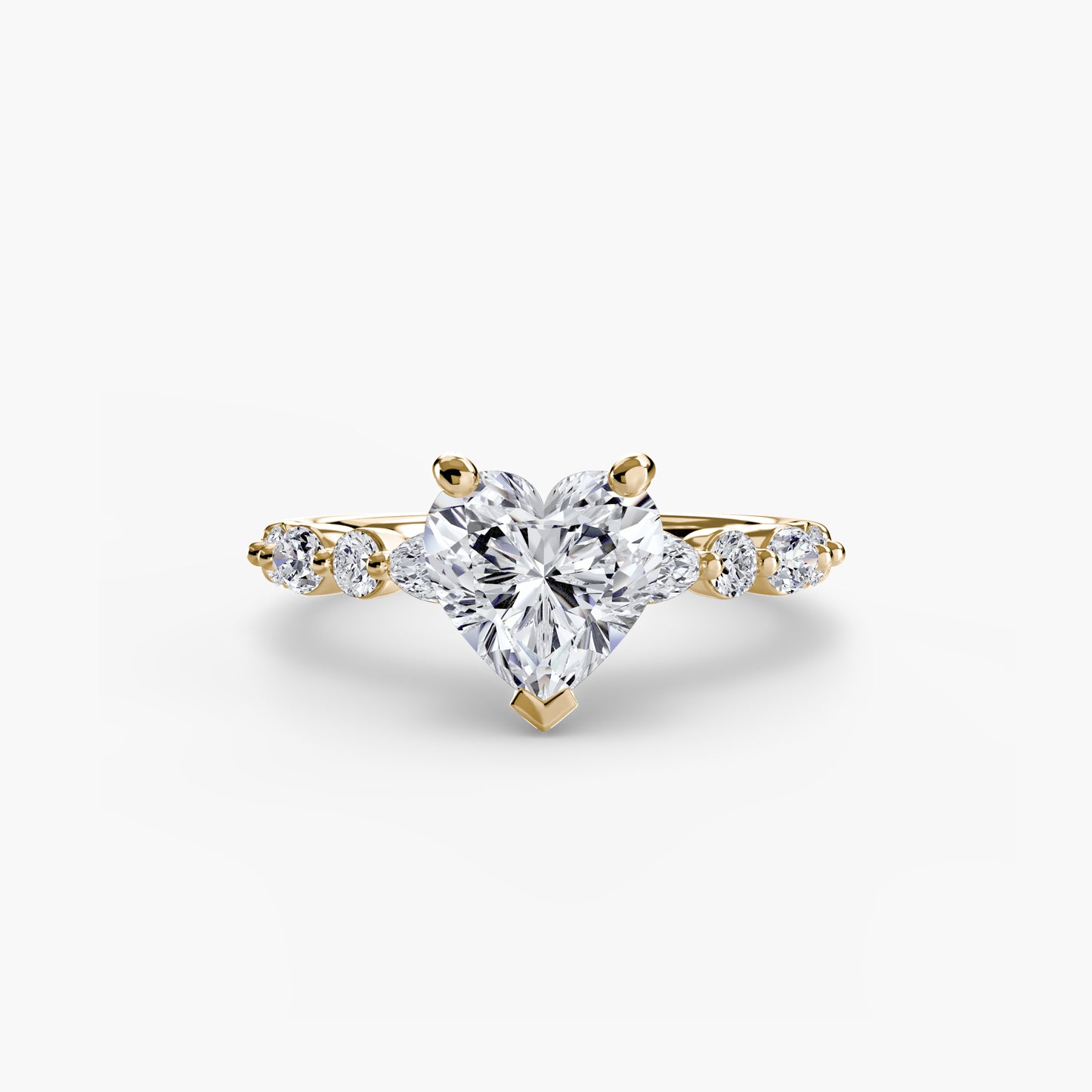 Solitaire with Eternity Pavé Brilliance