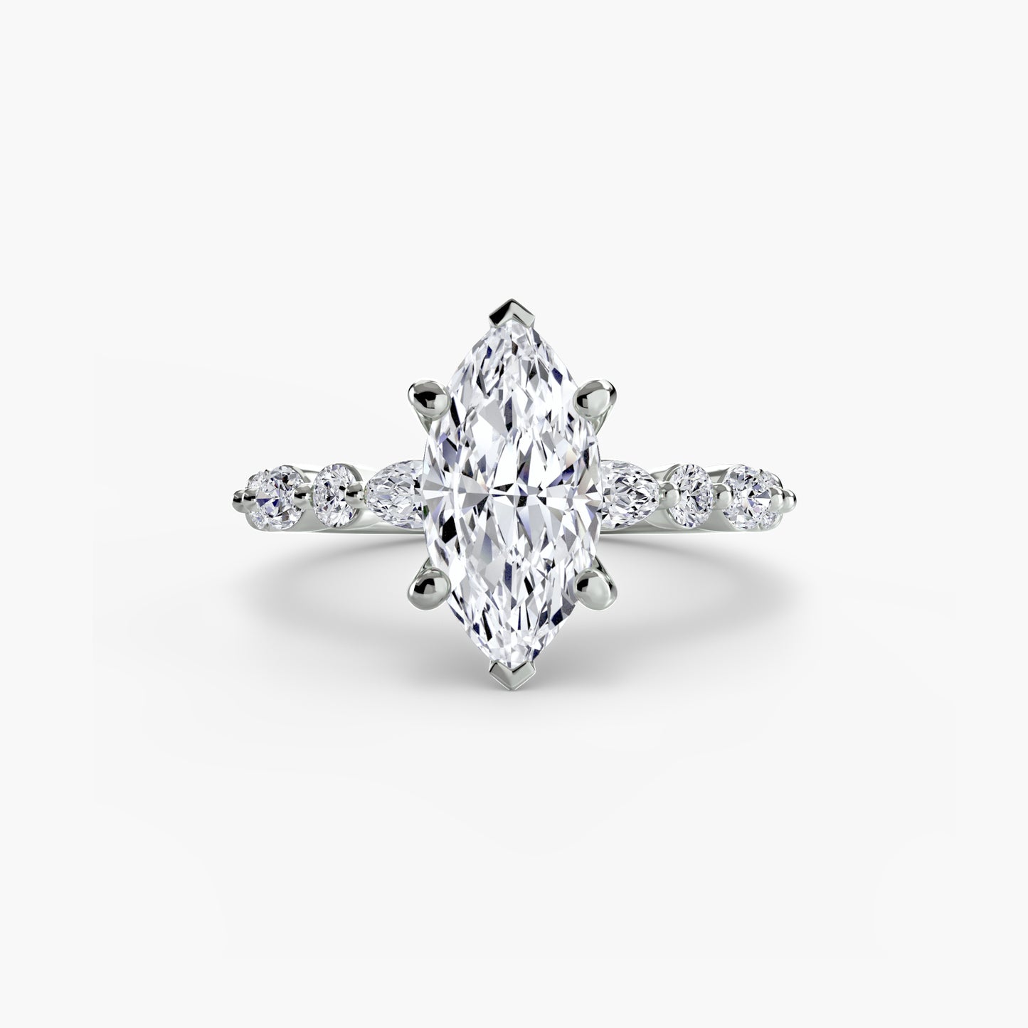 Solitaire with Eternity Pavé Brilliance
