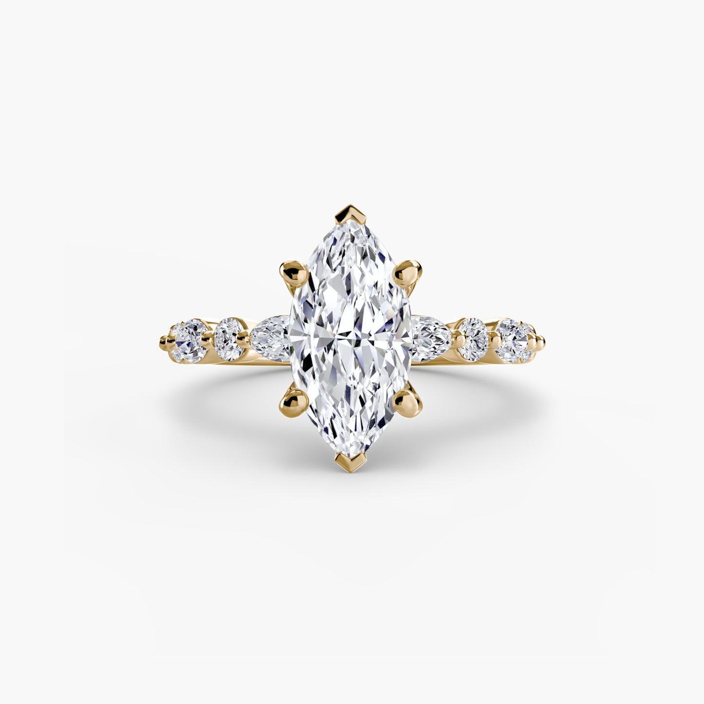 Solitaire with Eternity Pavé Brilliance