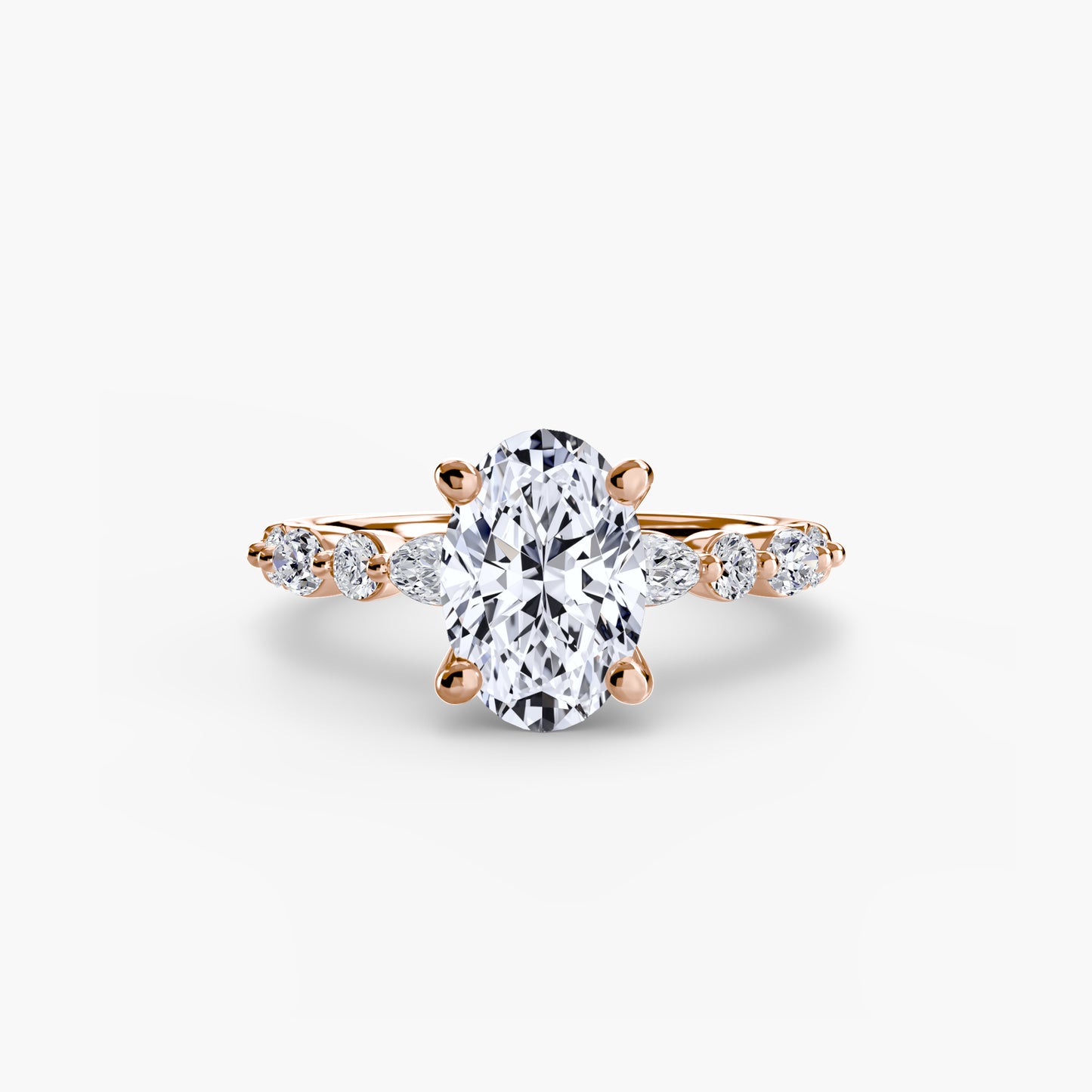 Solitaire with Eternity Pavé Brilliance