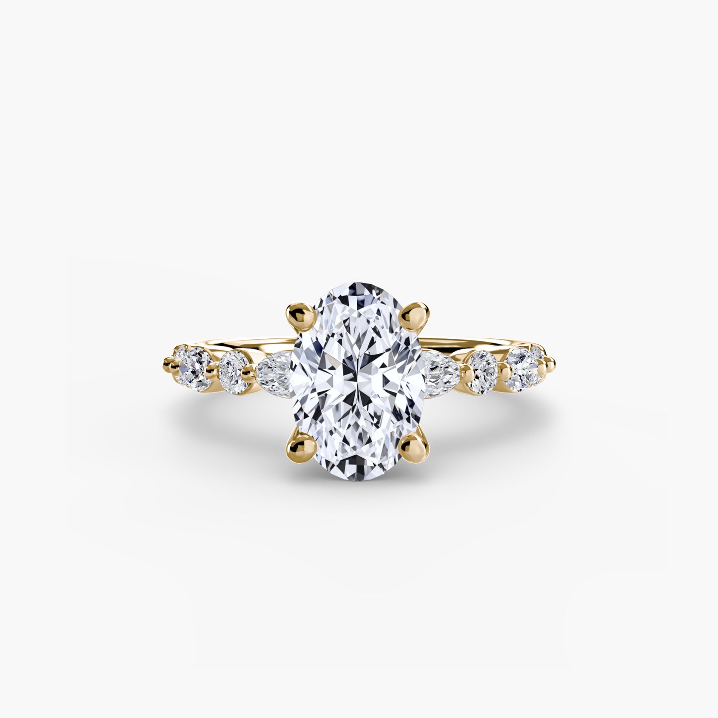 Solitaire with Eternity Pavé Brilliance