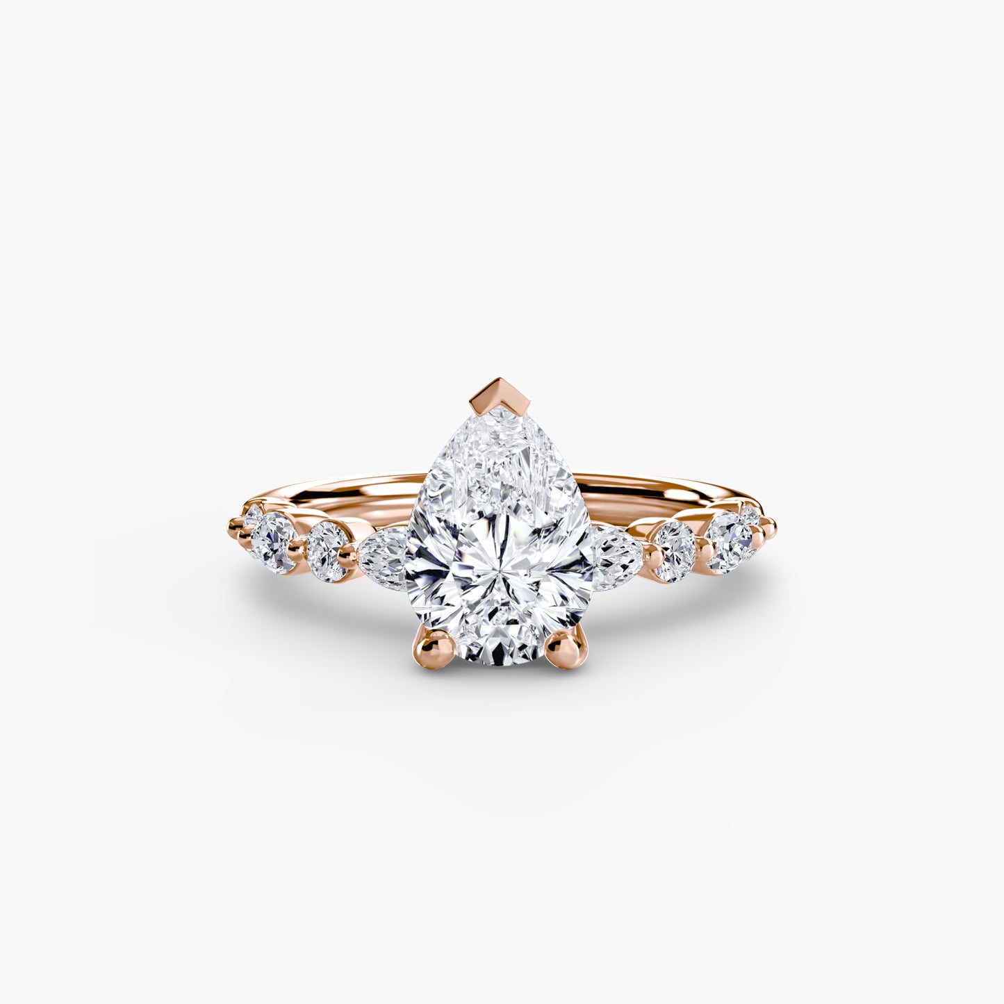Solitaire with Eternity Pavé Brilliance