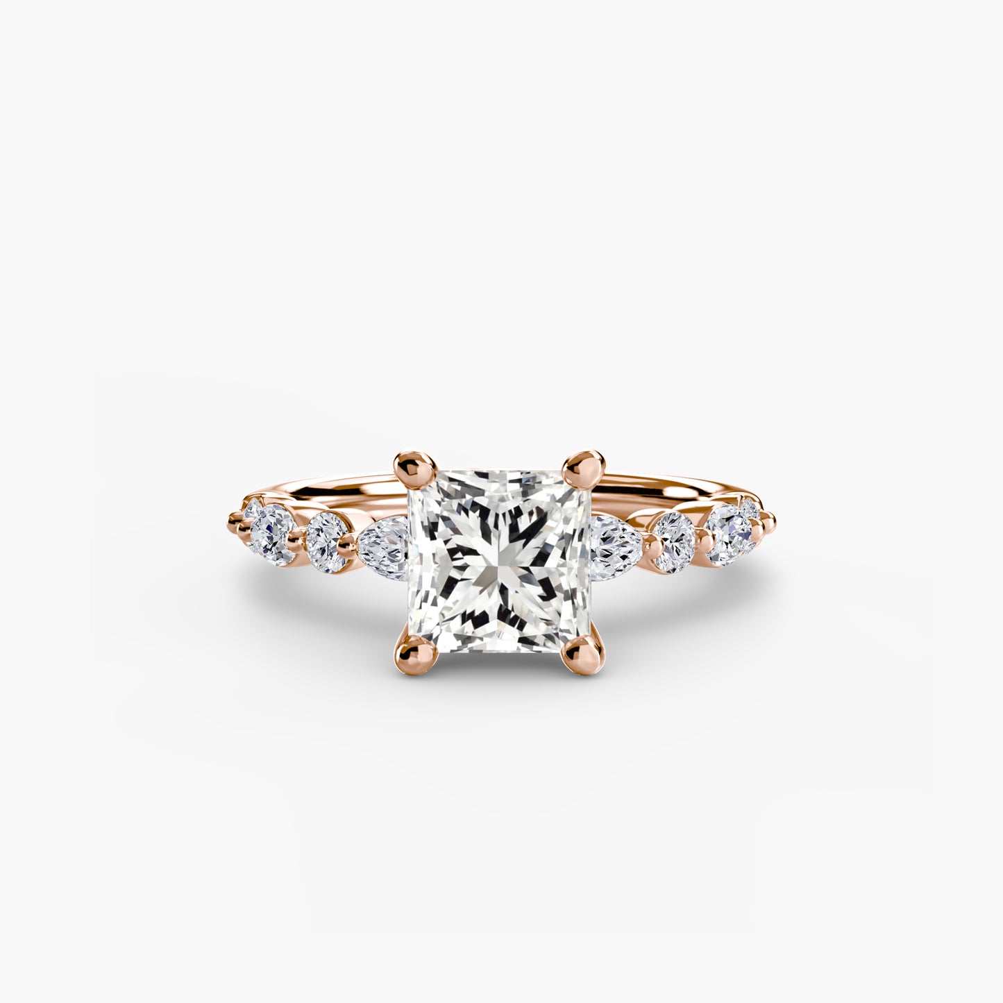 Solitaire with Eternity Pavé Brilliance