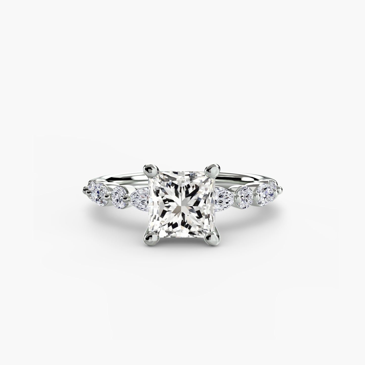 Solitaire with Eternity Pavé Brilliance
