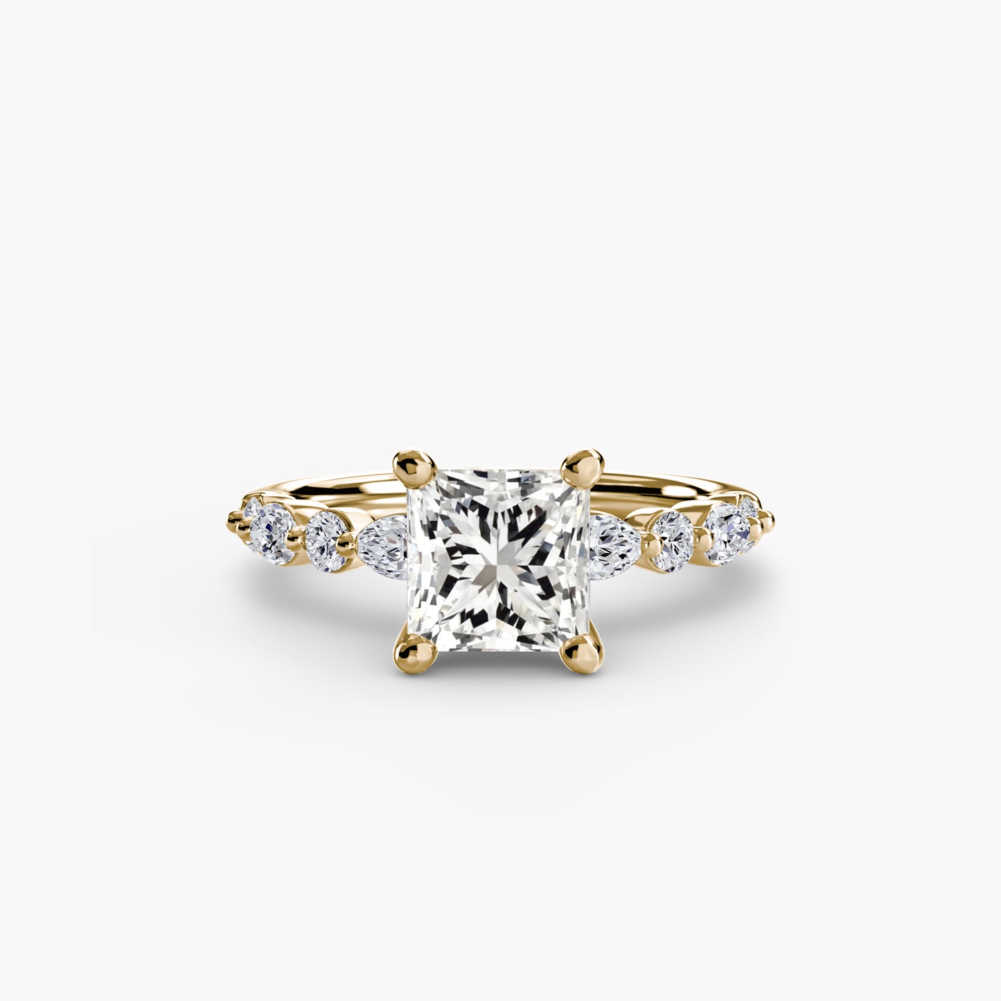 Solitaire with Eternity Pavé Brilliance
