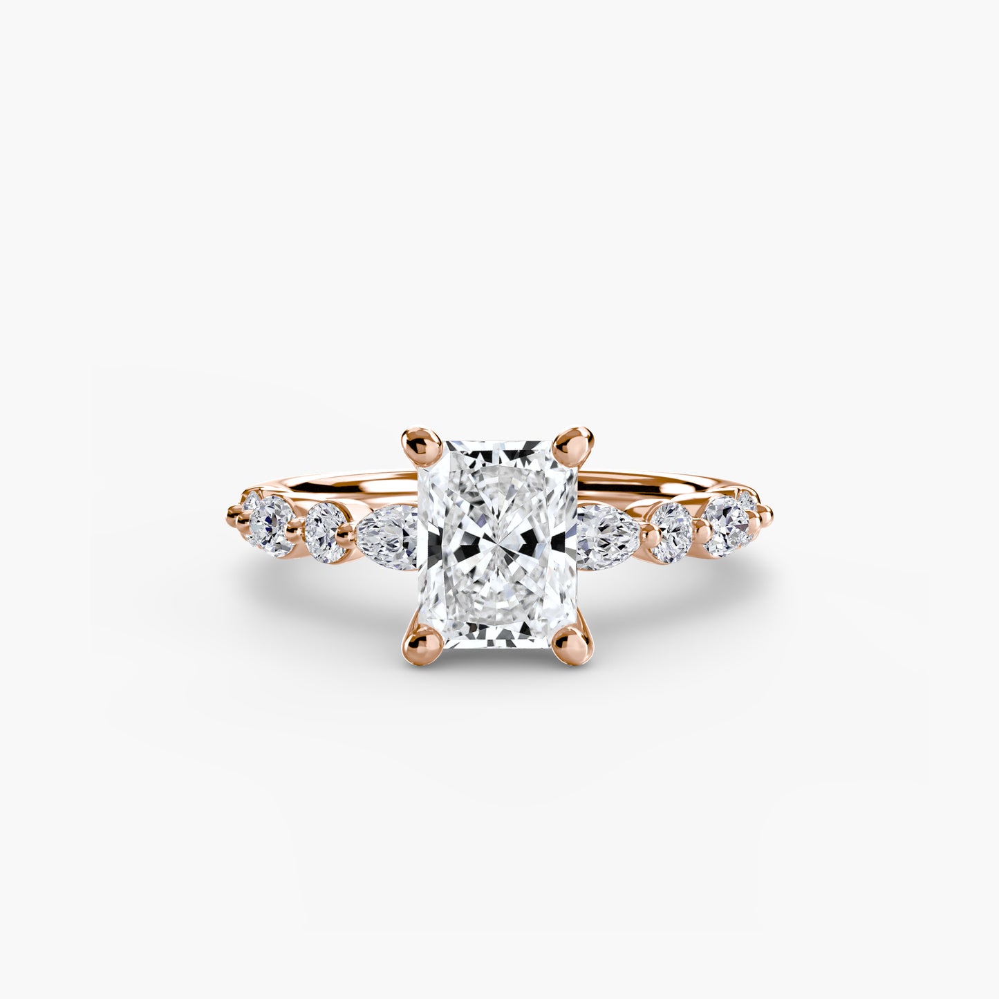 Solitaire with Eternity Pavé Brilliance