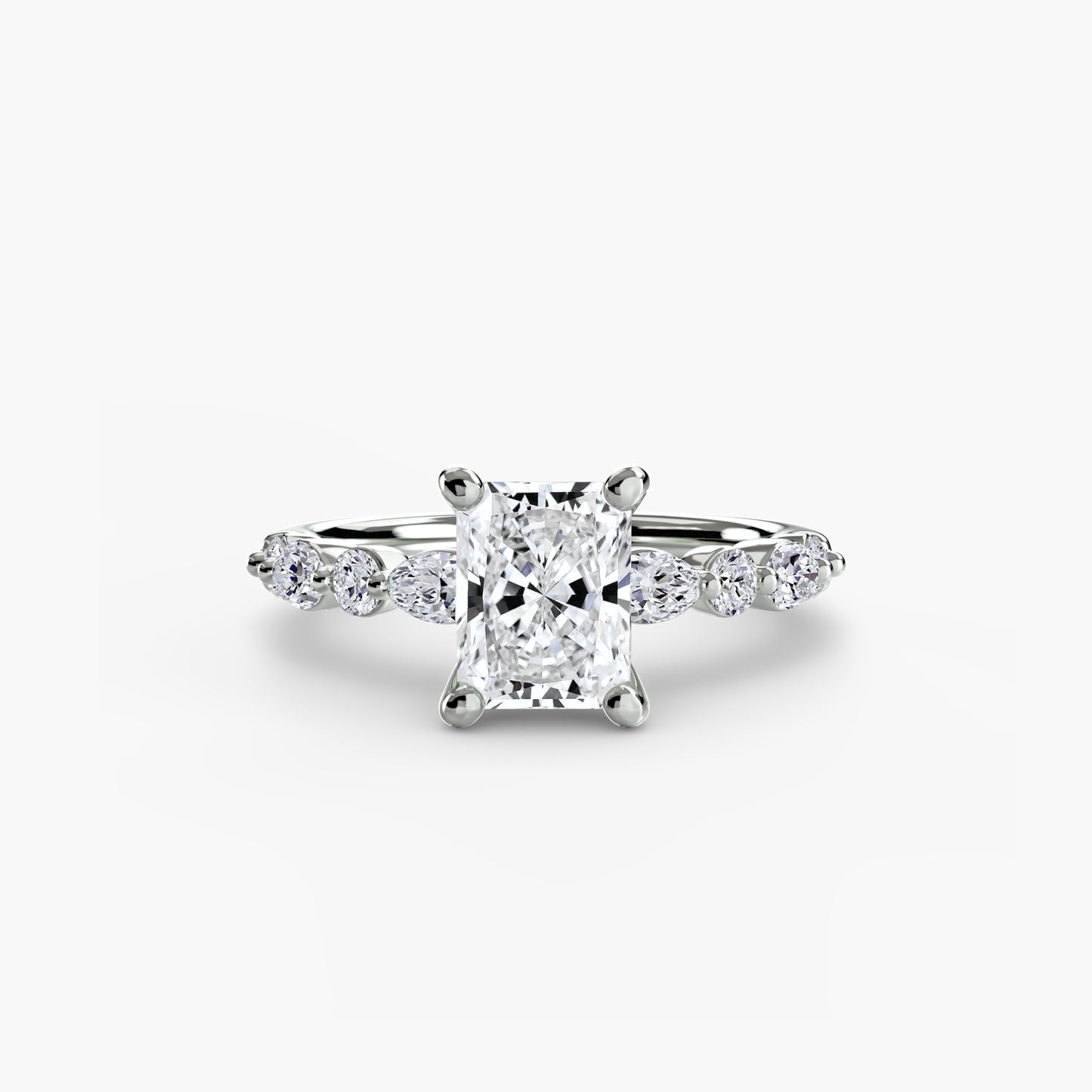 Solitaire with Eternity Pavé Brilliance