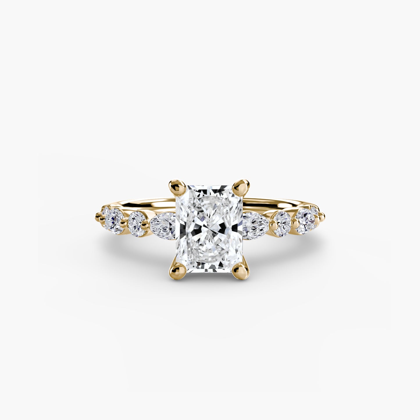 Solitaire with Eternity Pavé Brilliance