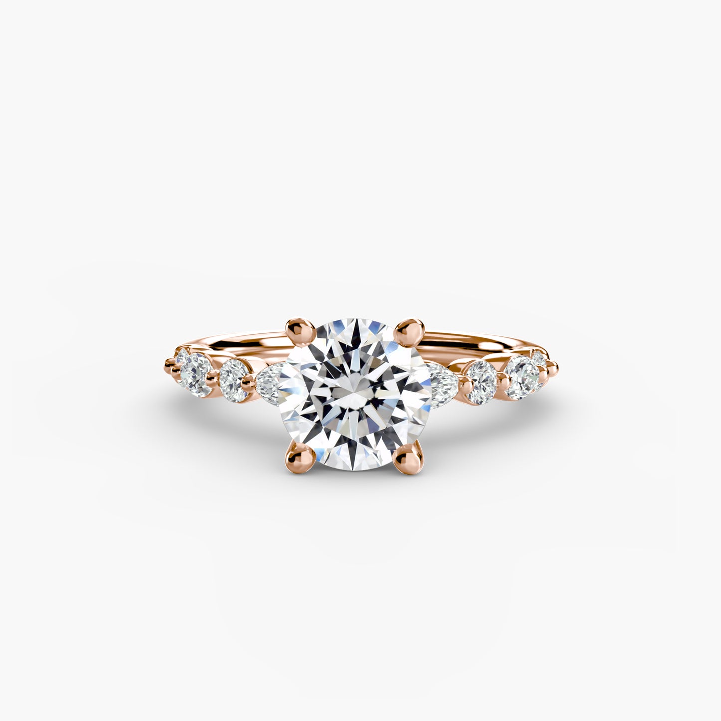 Solitaire with Eternity Pavé Brilliance