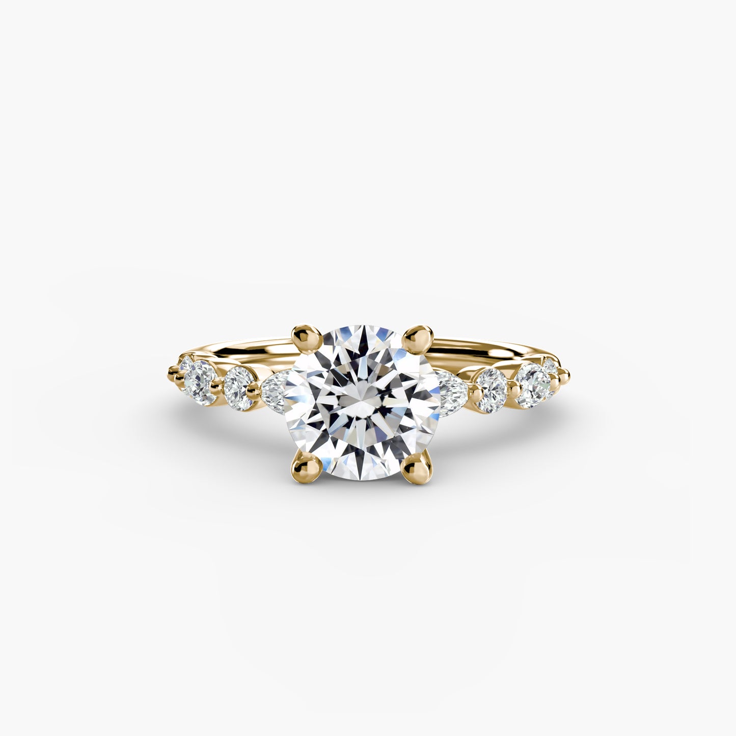 Solitaire with Eternity Pavé Brilliance